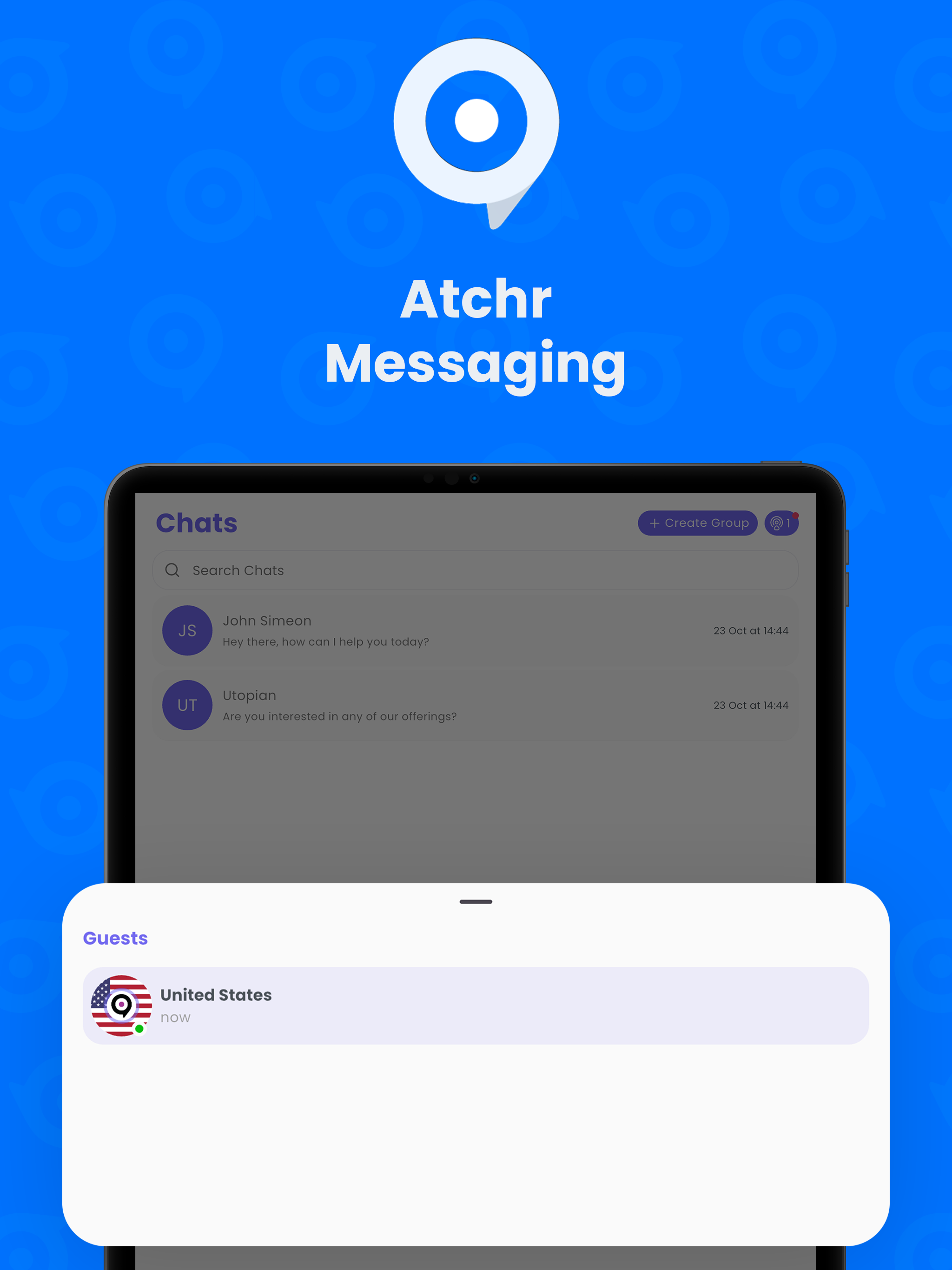 Atchr App Screenshots